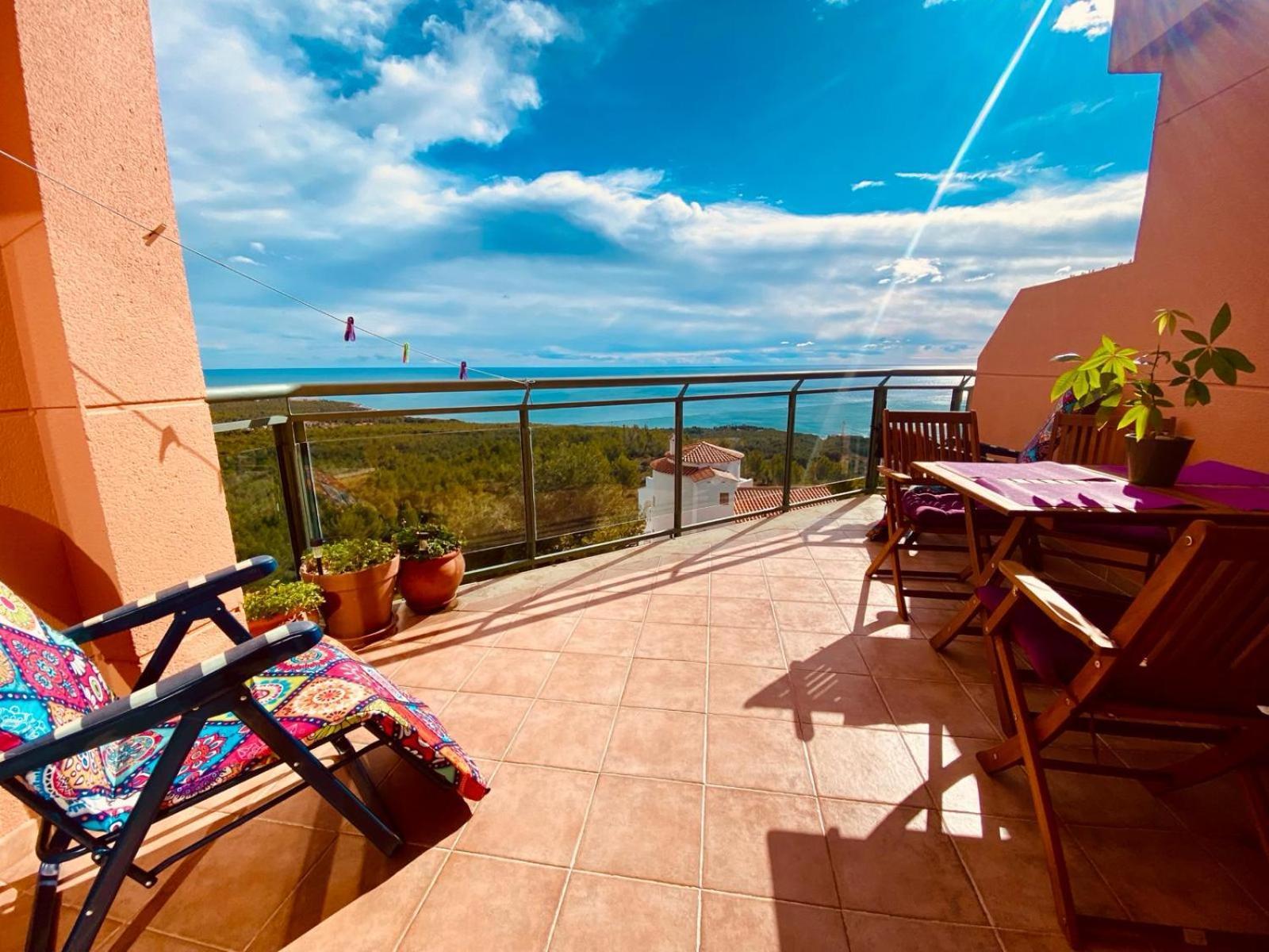 Precioso Atico En La Sierra De Irta Apartment Alcoceber Exterior photo